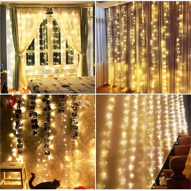 Luci a stringa a batteria 3M-6 - String Curtain Light recensione e prezzo
