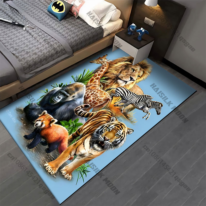 Tappeto con animali selvatici  - Home Decor Habitat recensione e prezzo