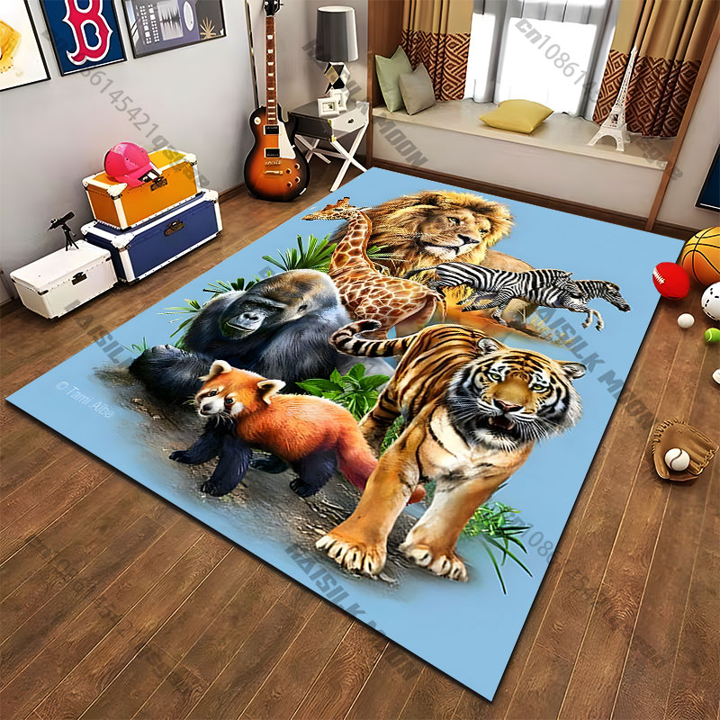 Tappeto con animali selvatici  - Home Decor Habitat recensione e prezzo