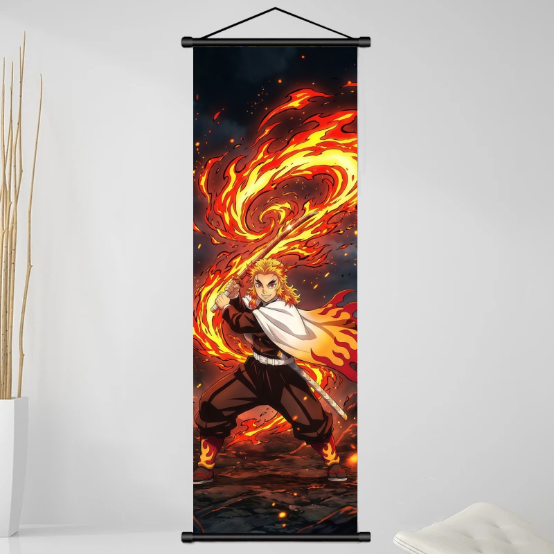 Demon Slayer Kyojuro Rengoku S - Home Decor On Wall recensione e prezzo