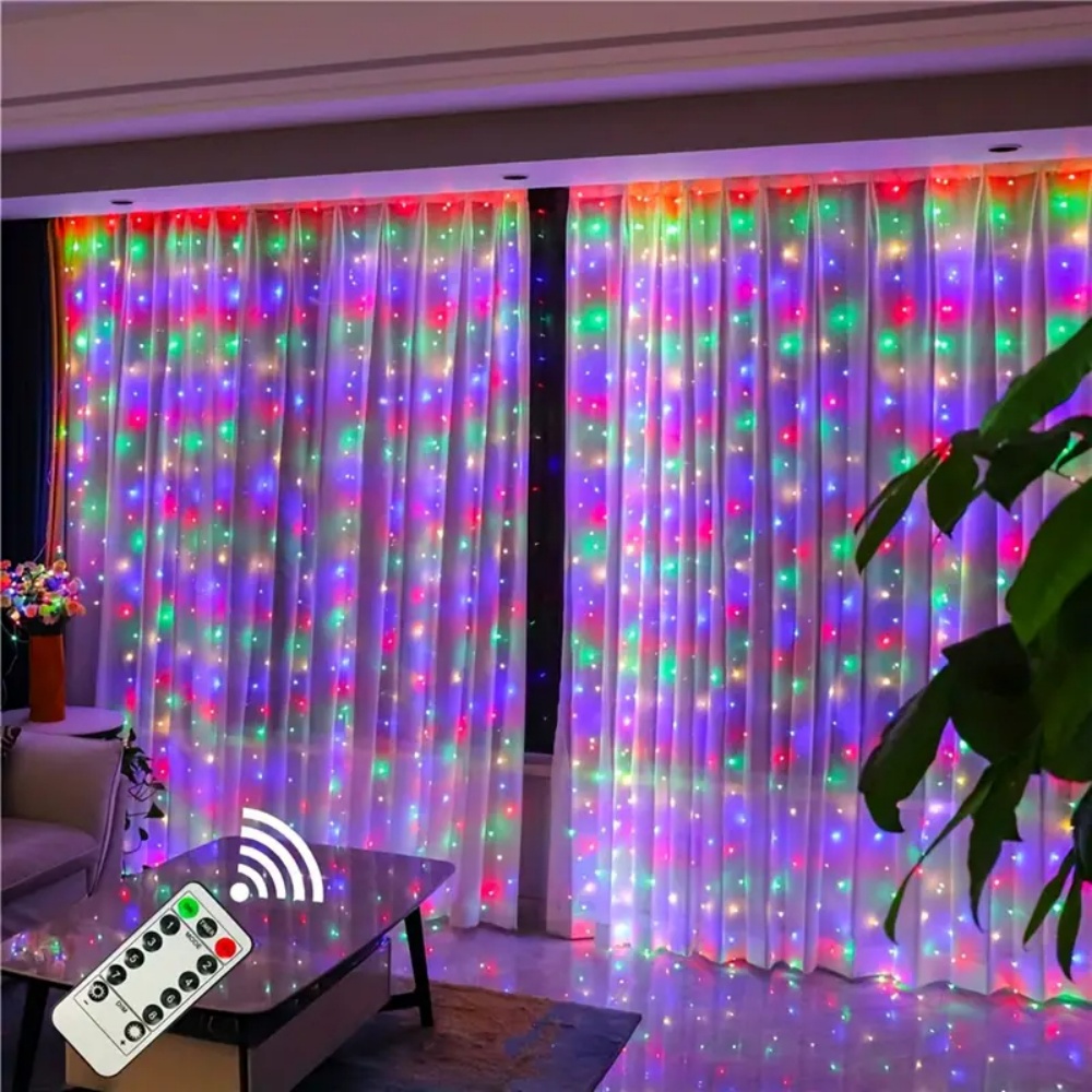 Luci a tenda LED a stringa, gh - String Curtain Light recensione e prezzo