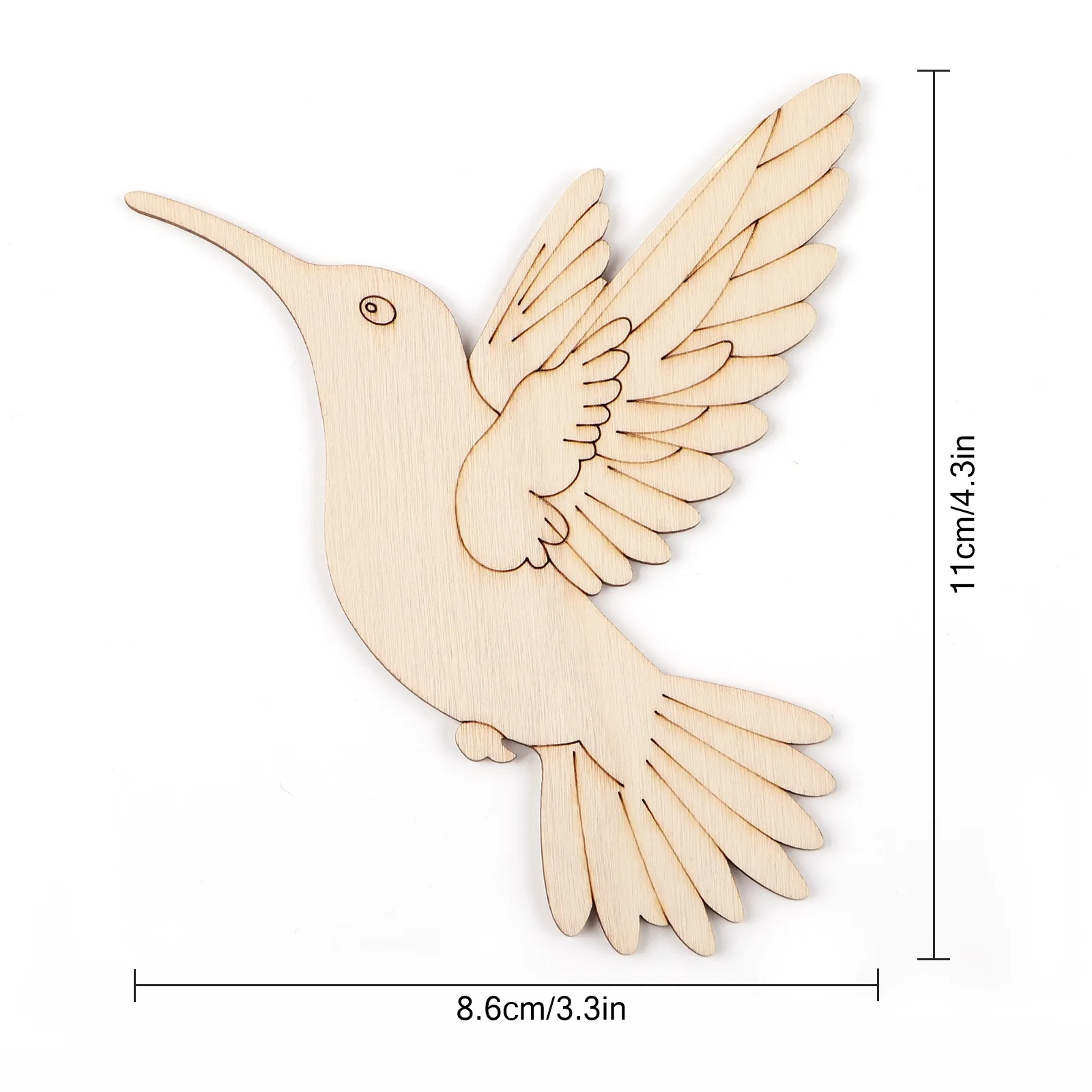 Set di 10 Animali in Legno Non - Home Decor Painting recensione e prezzo
