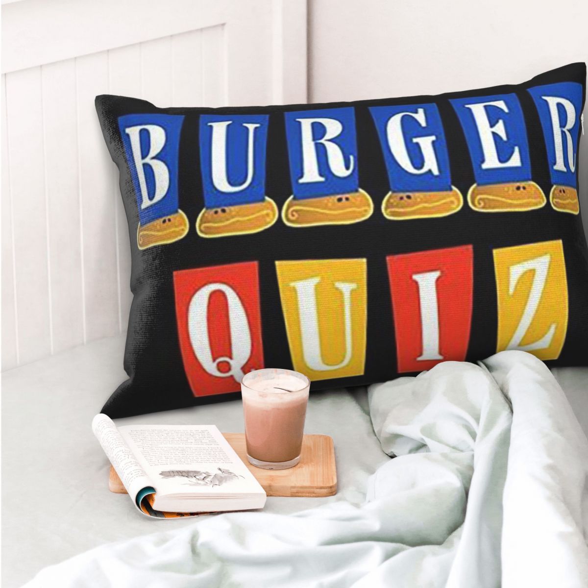 Burger Quiz Nuovo Logo Fodera  - Home Decor Quiz Free recensione e prezzo