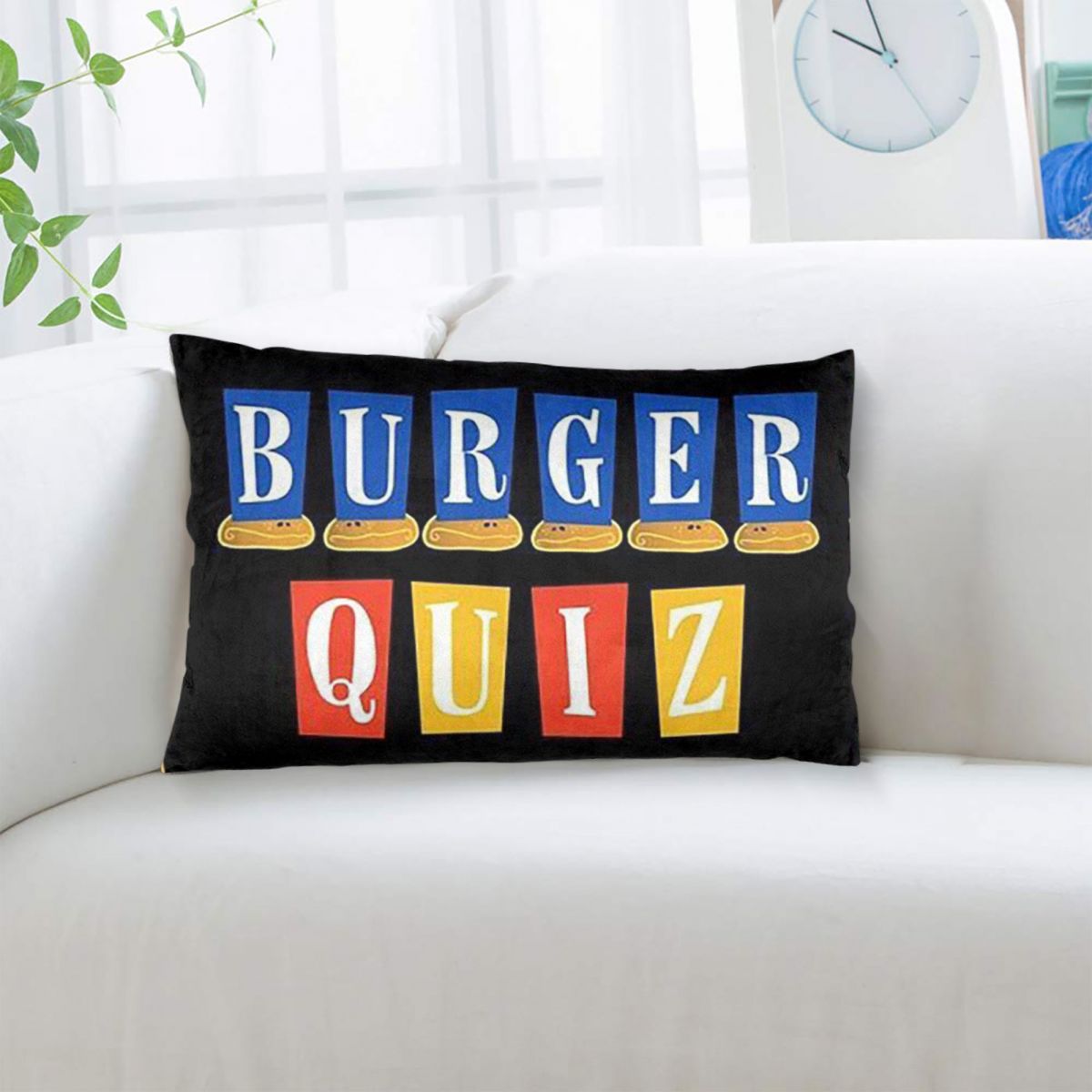 Burger Quiz Nuovo Logo Fodera  - Home Decor Quiz Free recensione e prezzo
