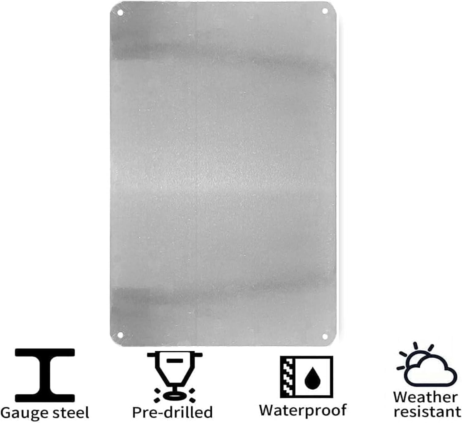 Targa in Metallo Stile Gotico  - Home Decor Gothic recensione e prezzo