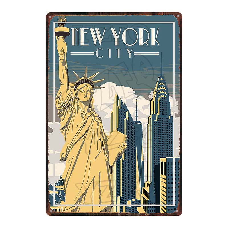 [YZFQ] New York City Travel pl - Home Decor New York recensione e prezzo