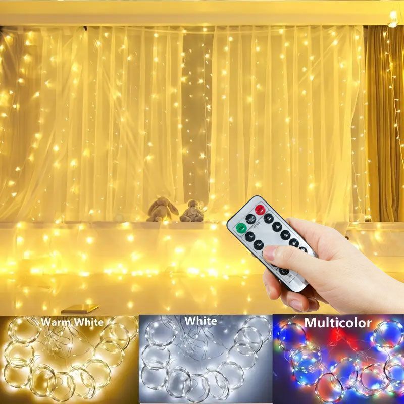 3/4/6m Tenda LED Luci Della St - String Curtain Light recensione e prezzo
