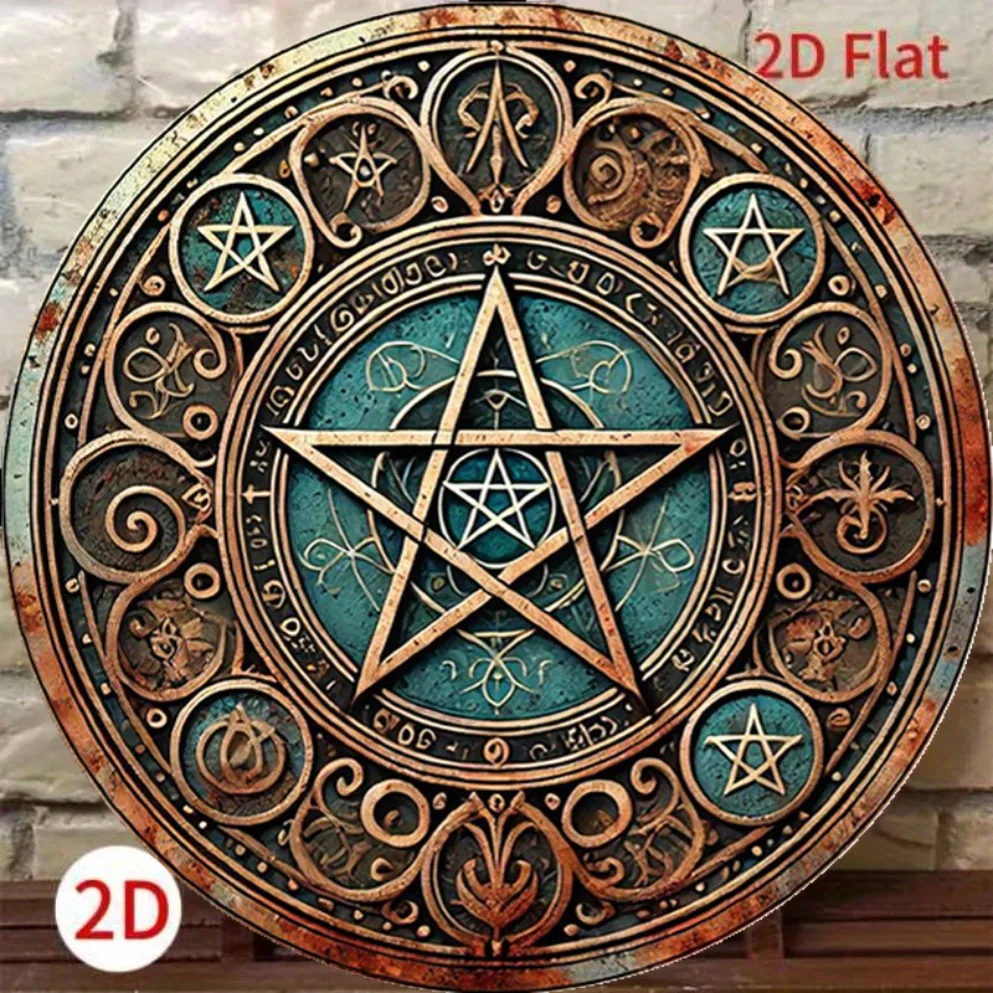 Targa in metallo vintage con p - Home Decor Gothic recensione e prezzo