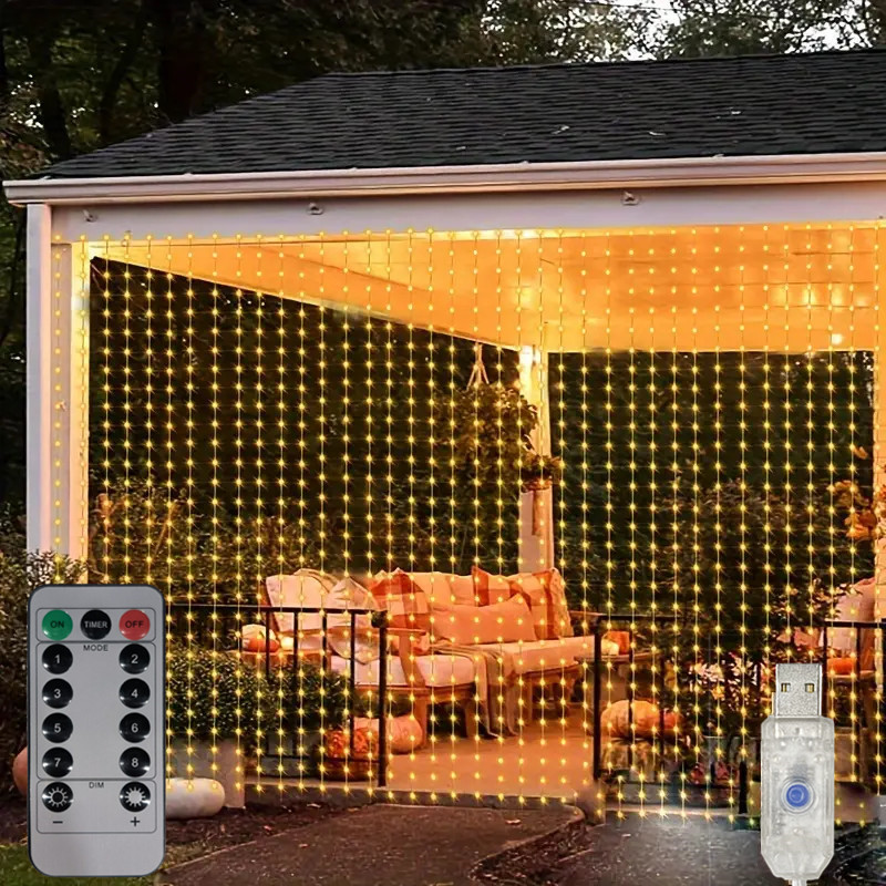 Ghirlanda LED Fata Luce da gia - String Curtain Light recensione e prezzo