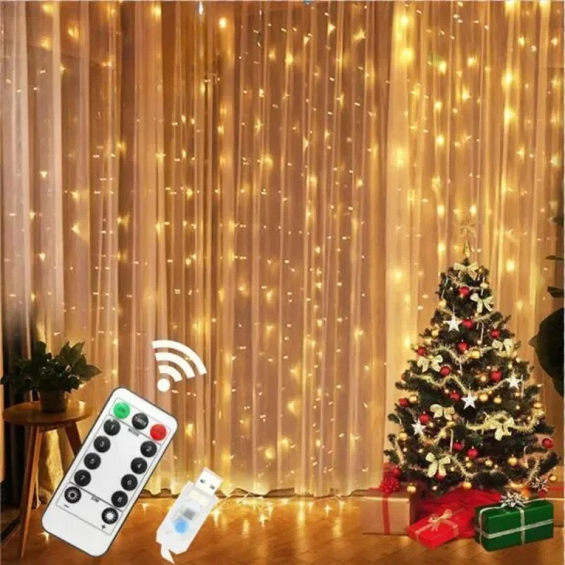 6x3M/3x3m Tenda Ghirlanda sull - String Curtain Light recensione e prezzo