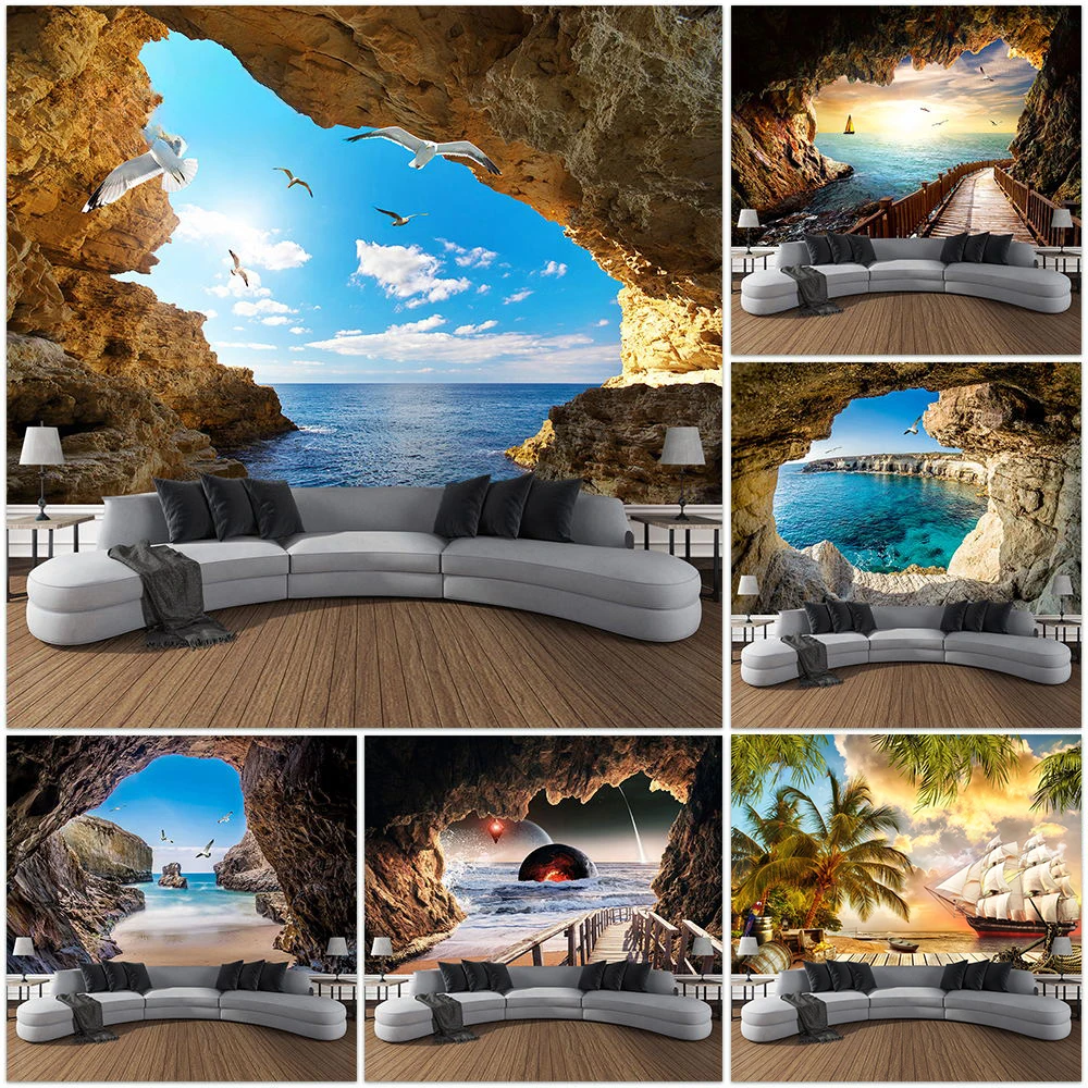 Arazzo paesaggio grotta di mon - Home Decor Yoga recensione e prezzo