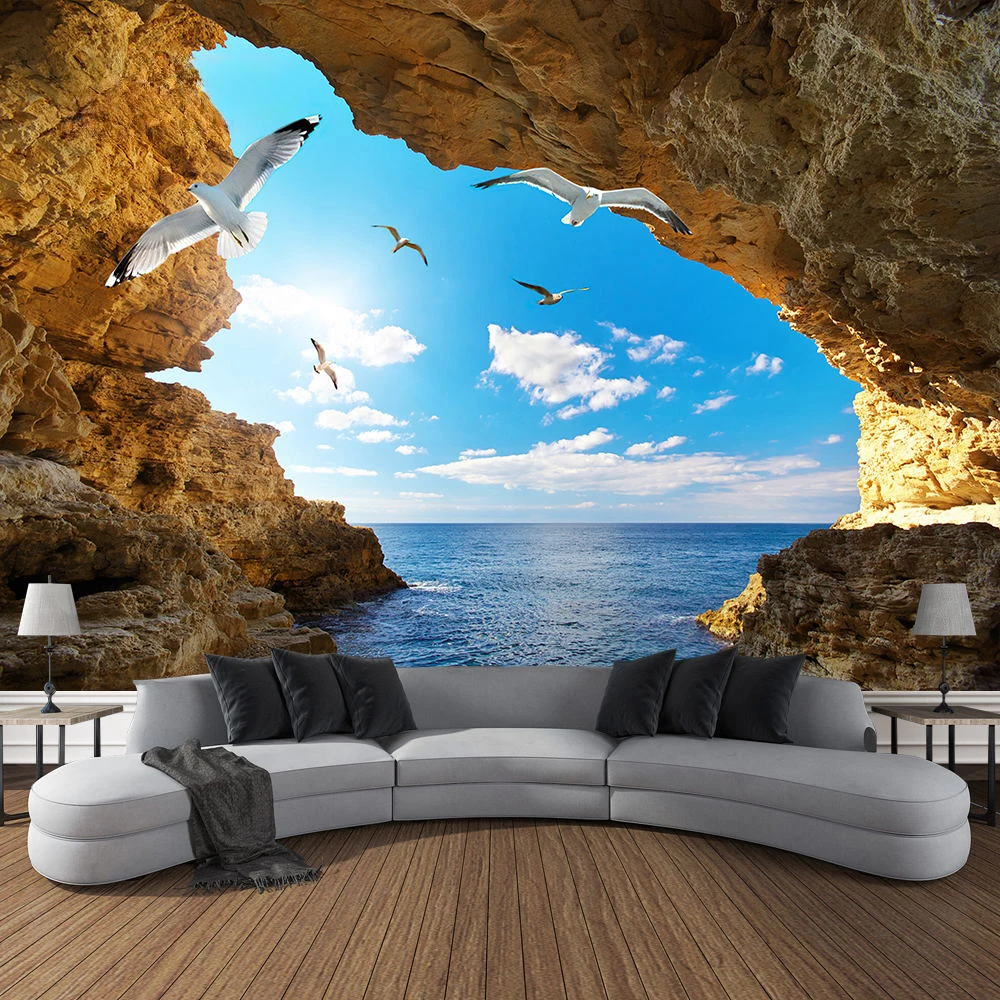 Arazzo paesaggio grotta di mon - Home Decor Yoga recensione e prezzo