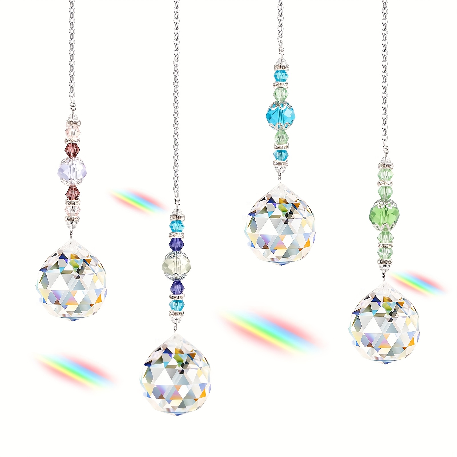 4 pezzi finestra acchiappasole - Crystal Sun Catcher recensione e prezzo