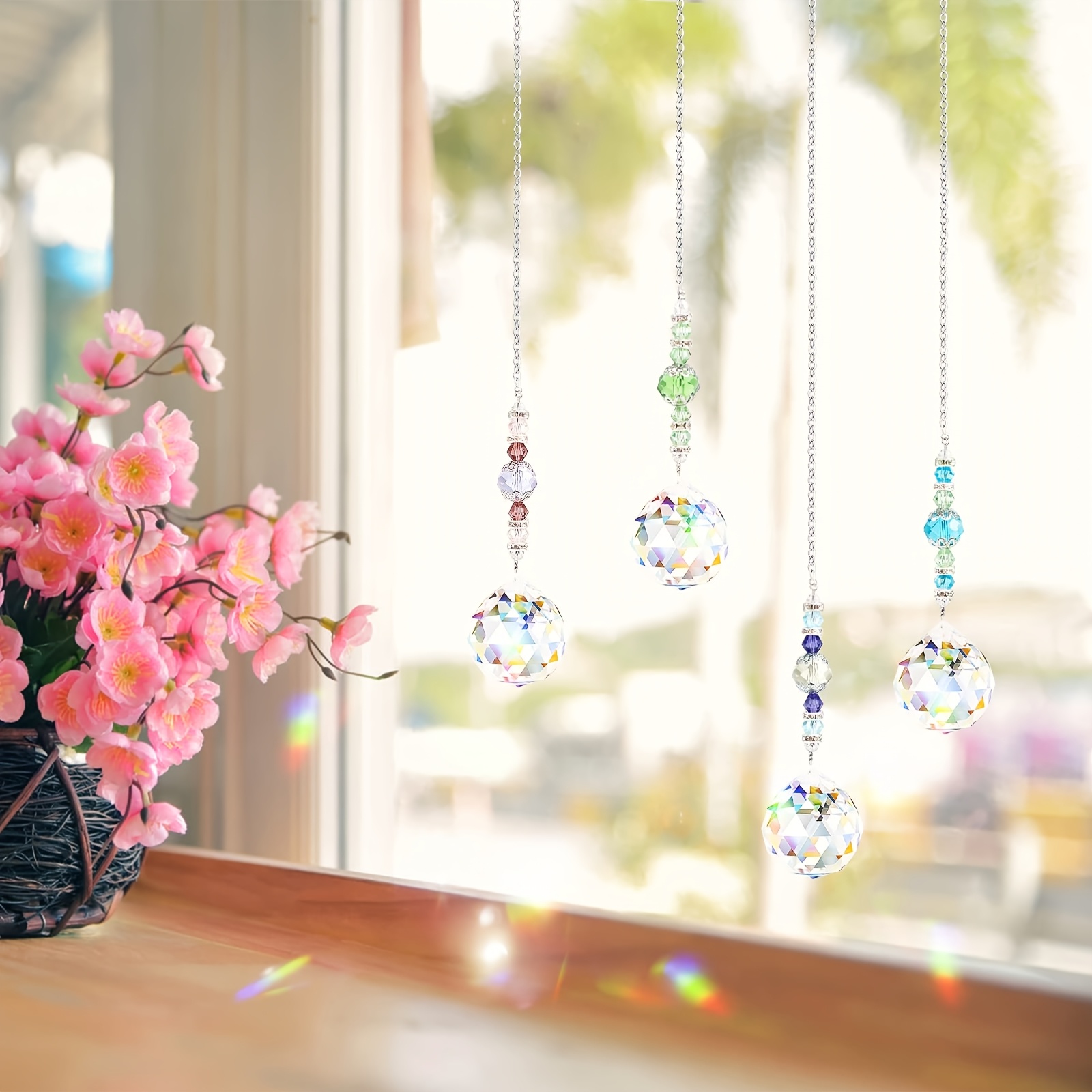 4 pezzi finestra acchiappasole - Crystal Sun Catcher recensione e prezzo