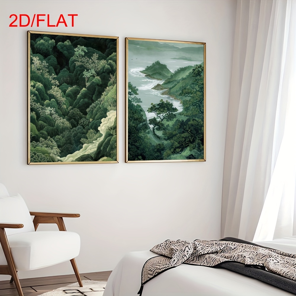 2 Pezzi di Arte Murale su Tela - Home Decor Design Interior recensione e prezzo