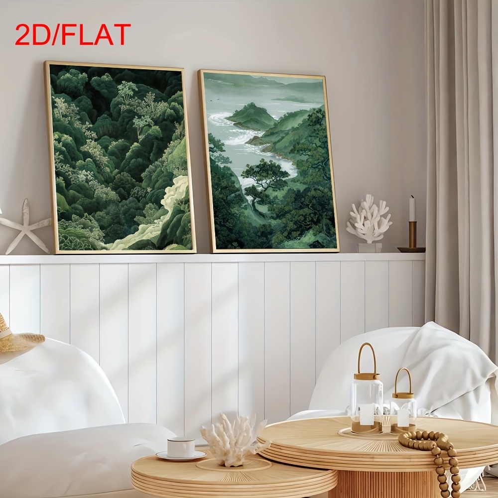 2 Pezzi di Arte Murale su Tela - Home Decor Design Interior recensione e prezzo