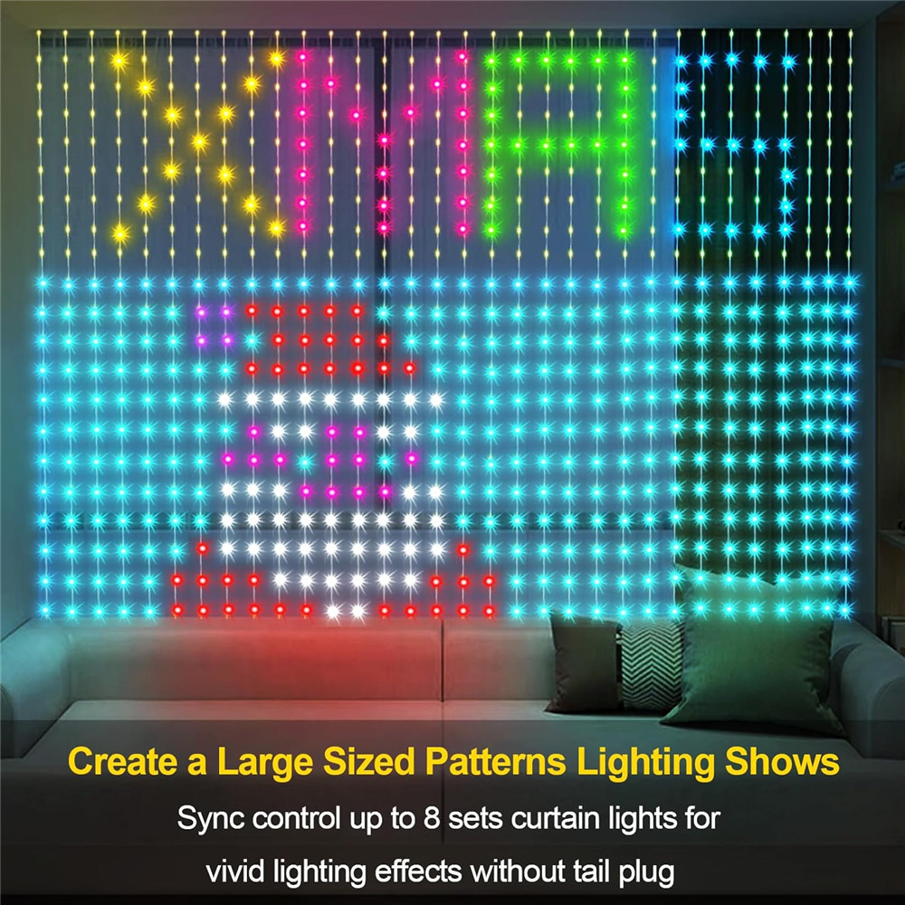 Luci per tende a LED intellige - String Curtain Light recensione e prezzo