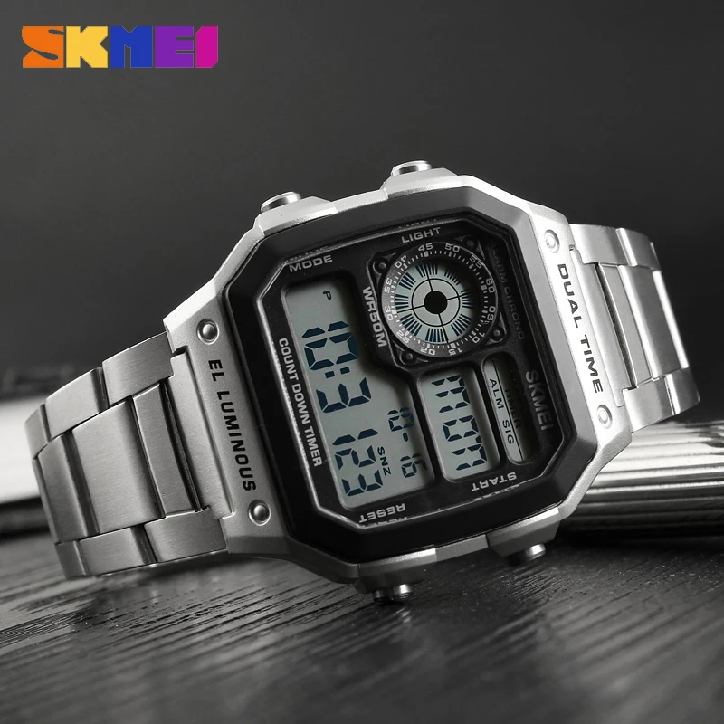 SKMEI 1335 Orologio digitale d - Vintage Alarm Clock recensione e prezzo