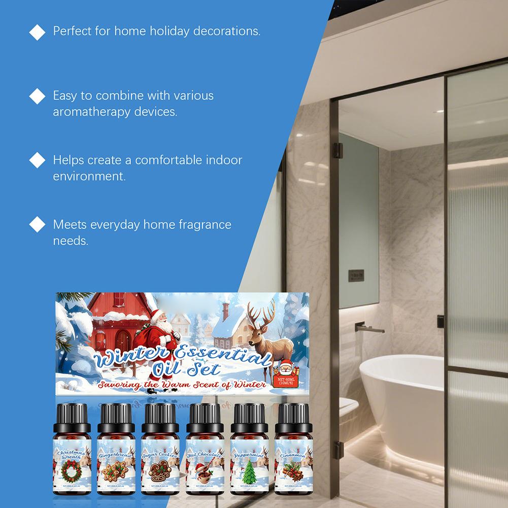 Set di oli essenziali invernal - Home Decor Xmas Gifts recensione e prezzo