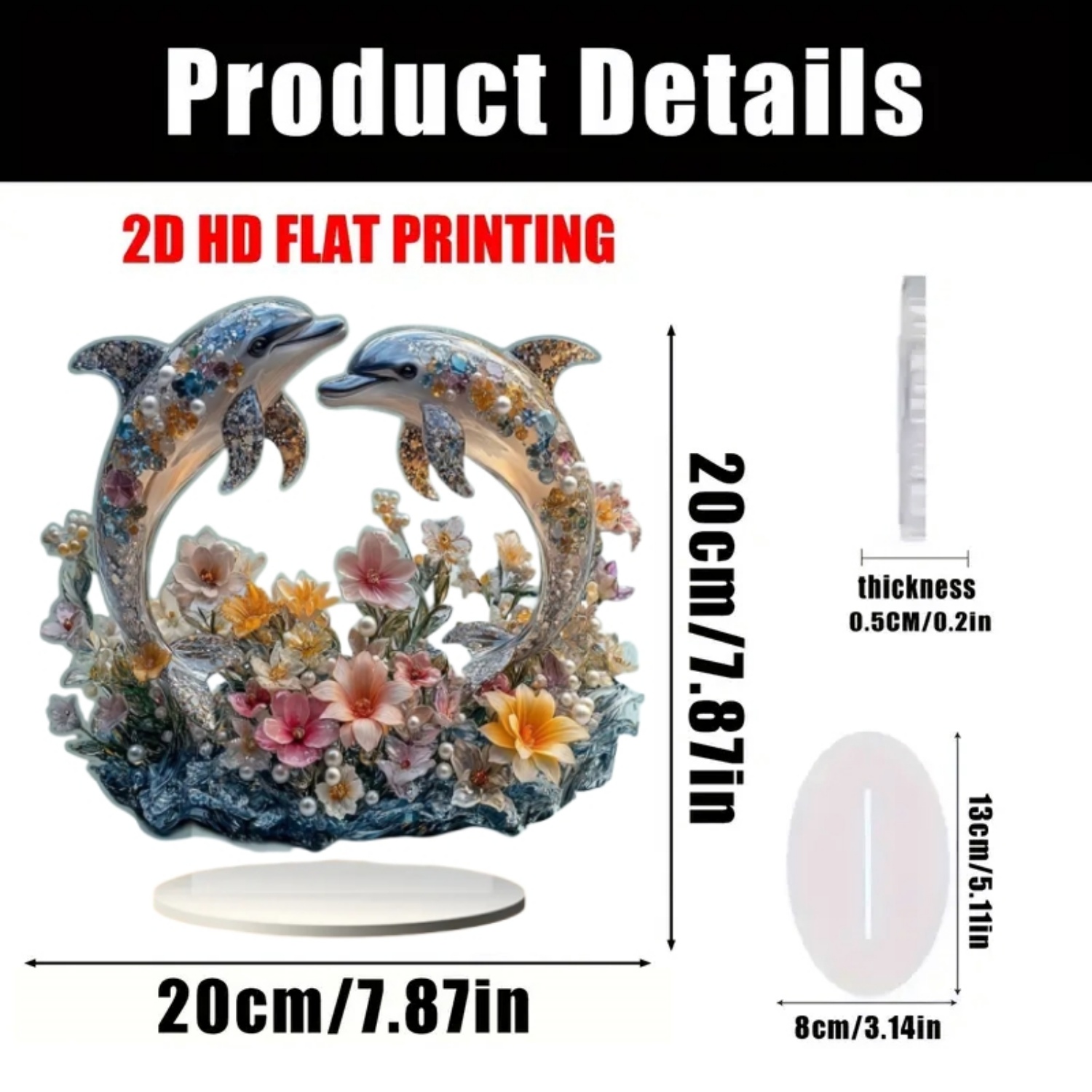 Statua 2D piatta in acrilico a - Home Decor Lovely Home recensione e prezzo