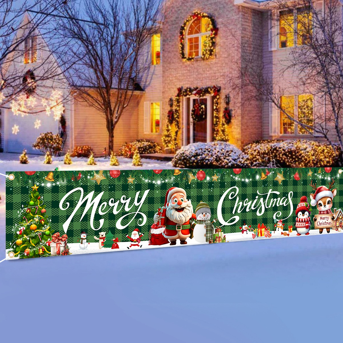 Banner per albero di Natale De - Home Decor Xmas Gifts recensione e prezzo