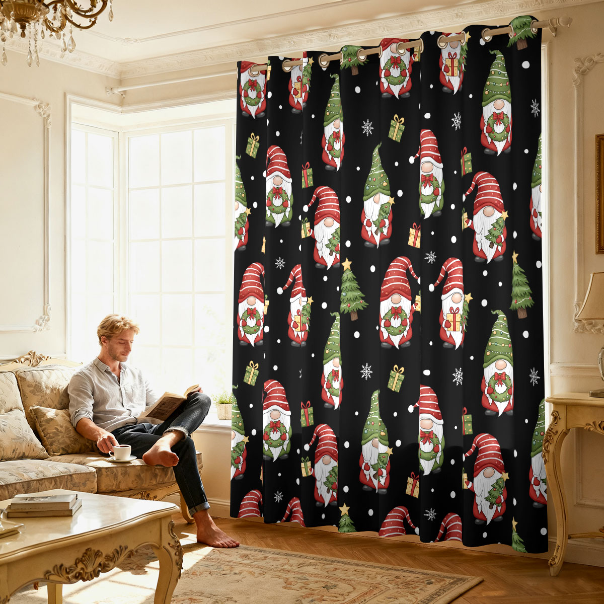 Tenda a un solo giro con stamp - Home Decor Xmas Gifts recensione e prezzo